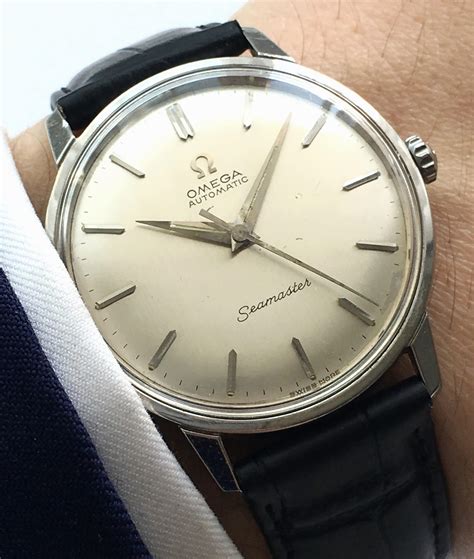 omega seamaster automatic vintage|1960 omega seamaster automatic date.